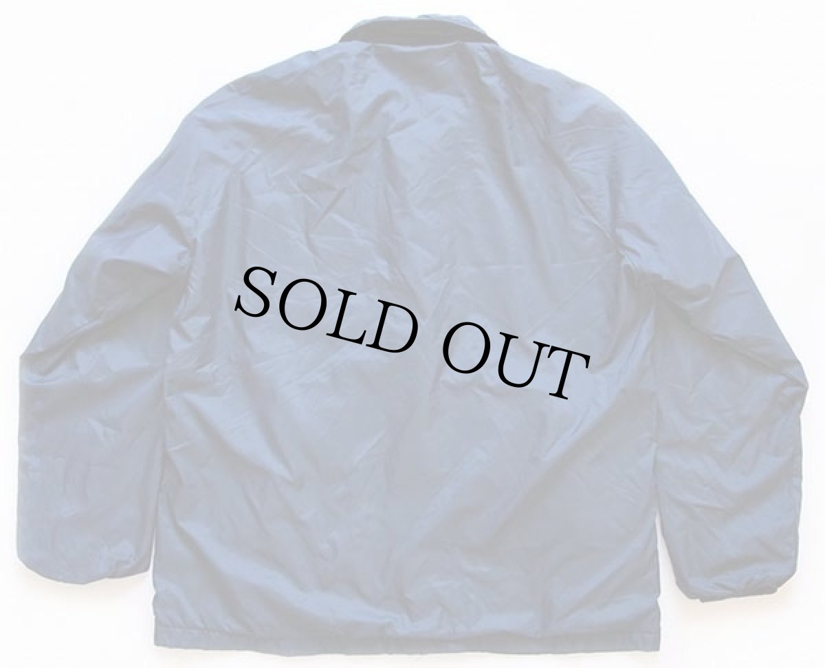 画像2: 70s USA製 Championチャンピオン ランタグ Notre Dame ナイロン コーチジャケット 紺 M (2)