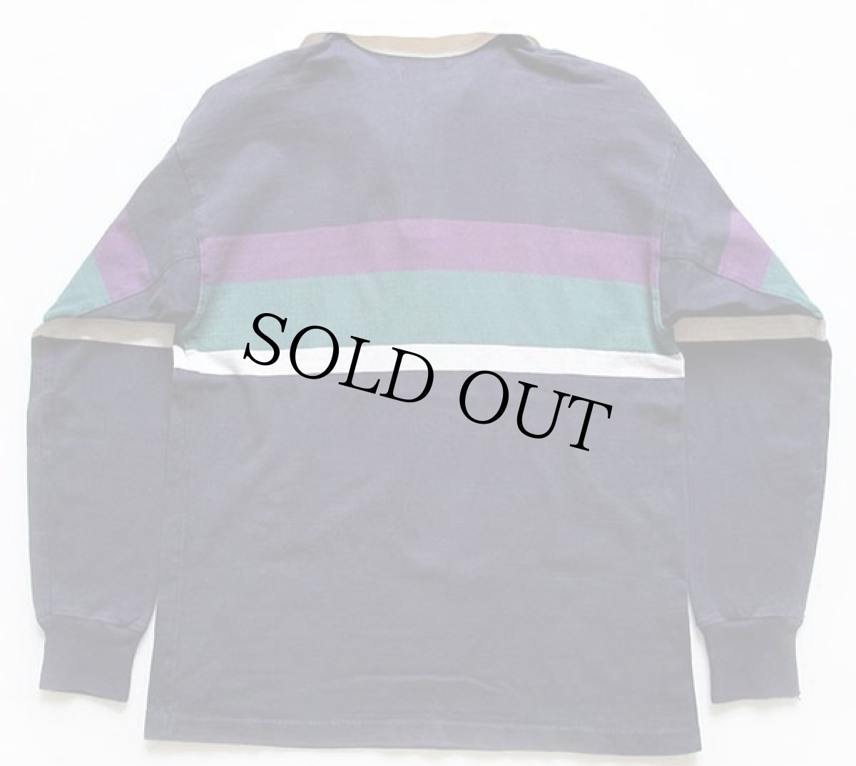 画像2: 80s USA製 L.L.Bean ヘビー コットン ラガーシャツ 紺 M (2)