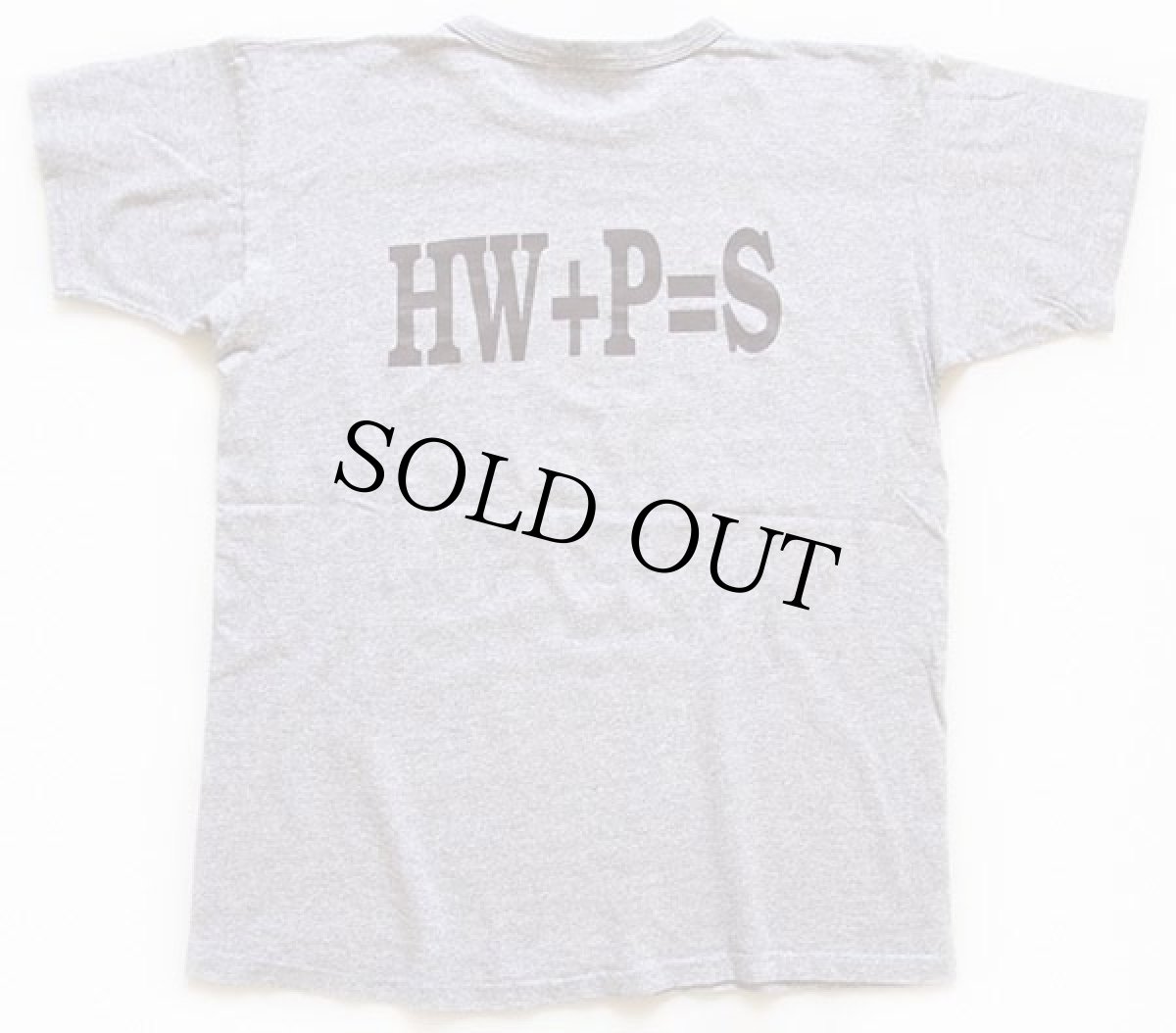 画像3: 80s USA製 Championチャンピオン AUGSBURG FOOTBALL 両面プリント 88/12 Tシャツ 杢グレー XL (3)