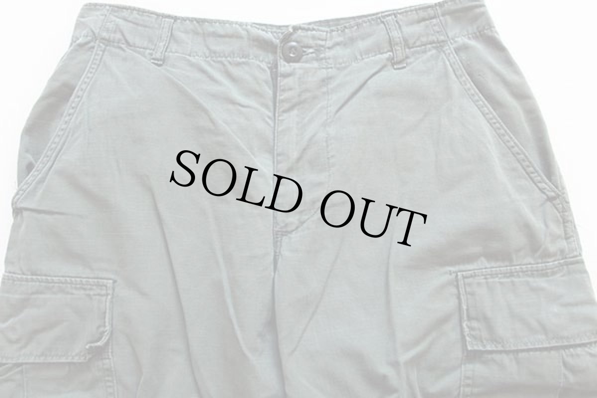 画像2: 60s 米軍 U.S.ARMY ジャングルファティーグパンツ S-R (2)