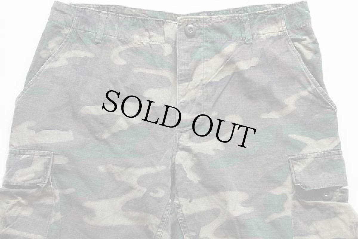 画像3: 70s 米軍 U.S.ARMY LC-1 リーフカモ カーゴパンツ M-S (3)