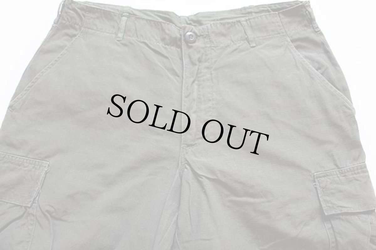 画像2: 60s 米軍 U.S.ARMY ジャングルファティーグパンツ M-S (2)