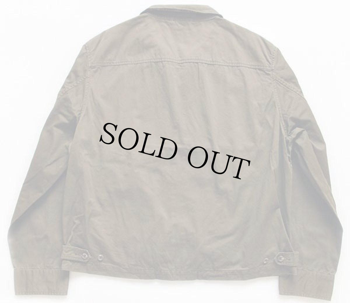 画像2: ポロ ラルフローレン ワンポイント チンスト付き コットンジャケット オリーブ XL (2)