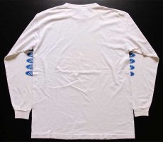 画像2: 90s USA製 Fordフォード ロゴ コットン 長袖Tシャツ 白 L (2)