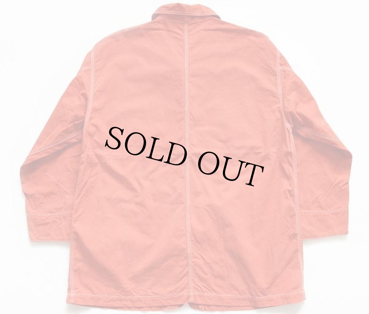 画像2: 90s EddieBauerエディーバウアー コットン カバーオール 赤 (2)