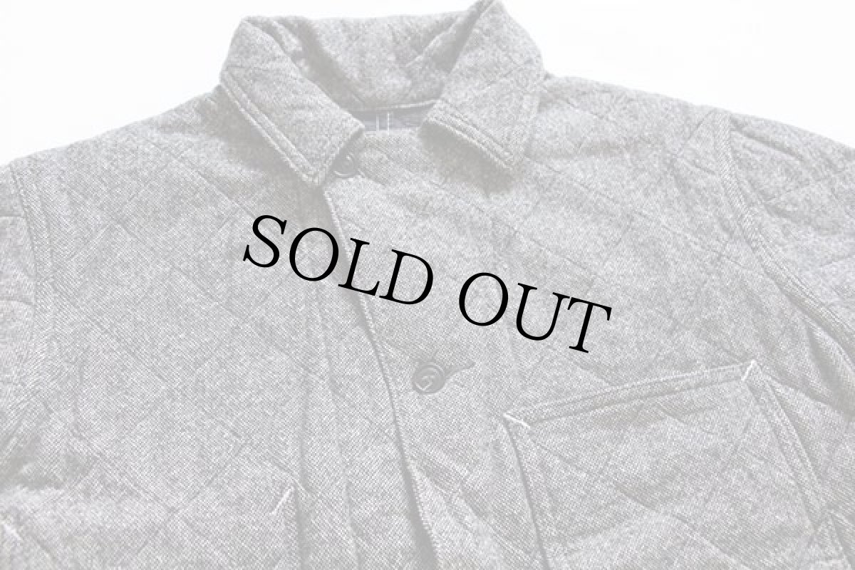 画像3: USA製 POST OVERALLSポストオーバーオールズ MATTALINI 2 ウール キルティング カバーオール ごま塩 S (3)