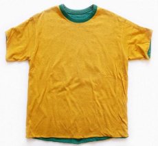 画像3: 80s MACY MARAUDERS リバーシブルTシャツ 緑×黄 (3)