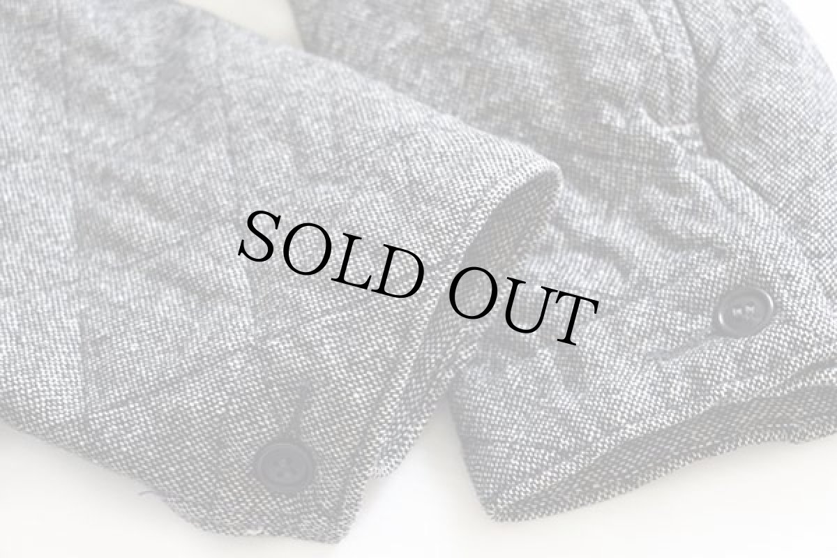 画像6: USA製 POST OVERALLSポストオーバーオールズ MATTALINI 2 ウール キルティング カバーオール ごま塩 S (6)