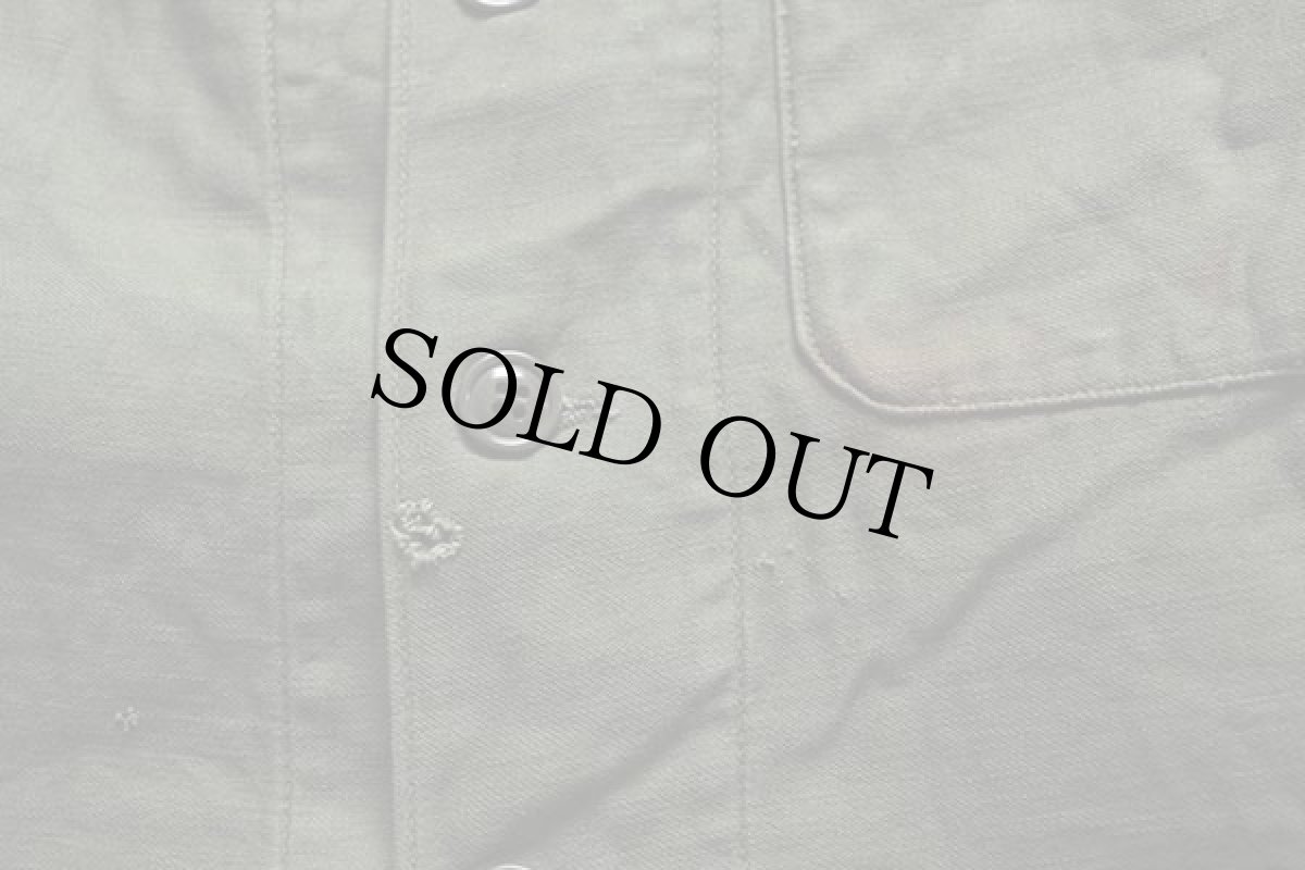 画像8: 60s 米軍 USMC ステンシル ノーカラー シューティングジャケット (8)