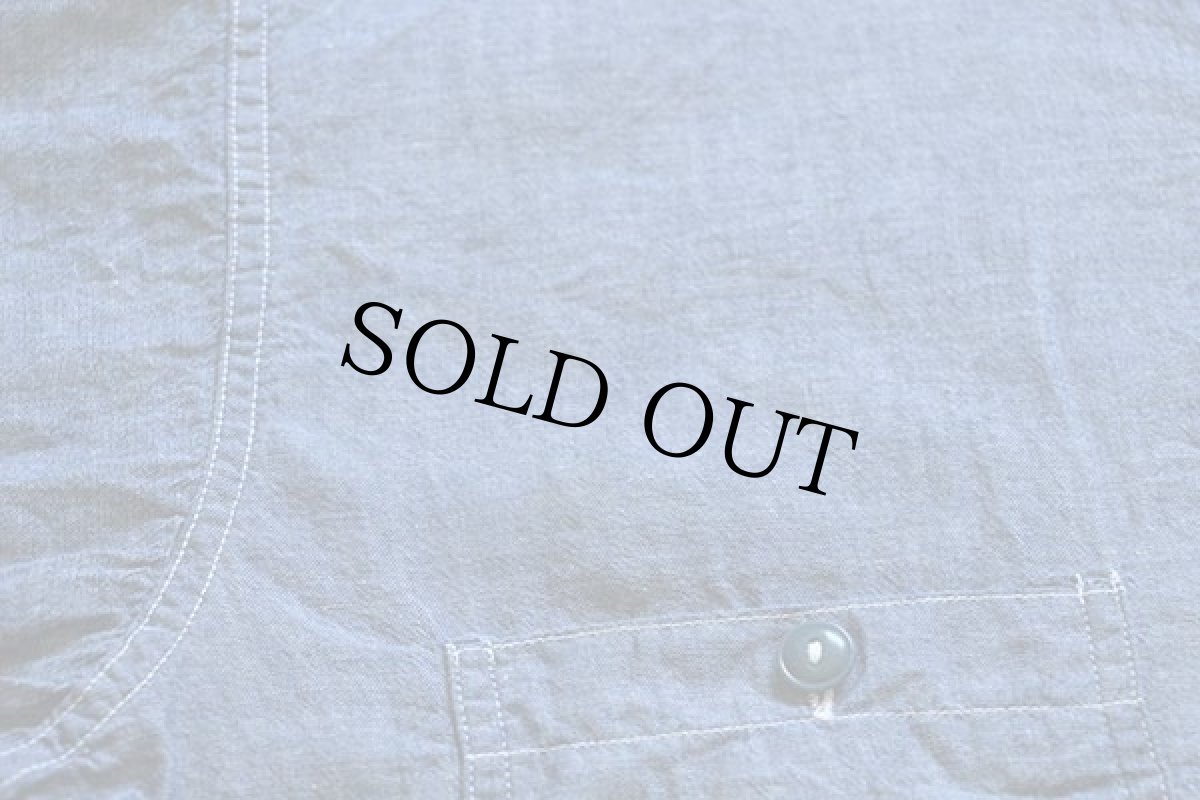 画像7: 40s 米軍 U.S.NAVY M-43 マチ付き コットン シャンブレーシャツ 16 (7)