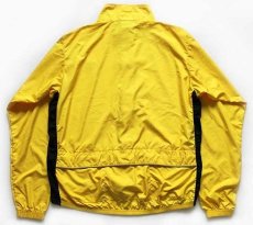 画像2: 90s USA製 REI ナイロン サイクルジャケット 黄×黒 L (2)