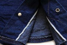 画像7: 70s USA製 Wranglerラングラー 刺繍入り インディゴ デニムシャツ L (7)