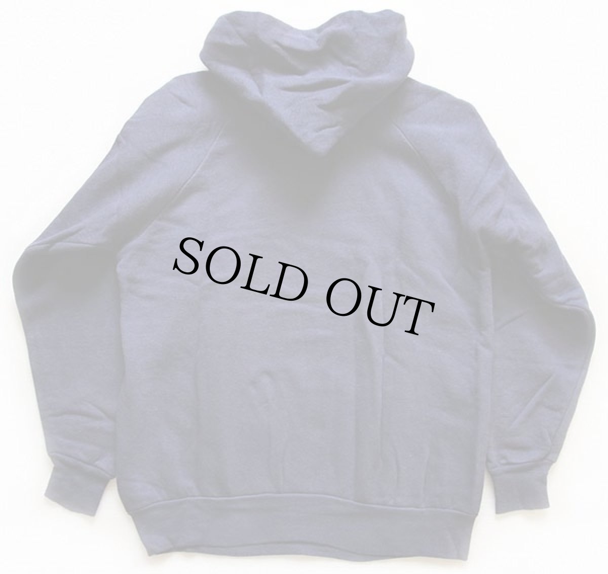 画像2: 90s C.P.SHADES HANDCOLORED 無地 スウェットパーカー ナス紺 (2)