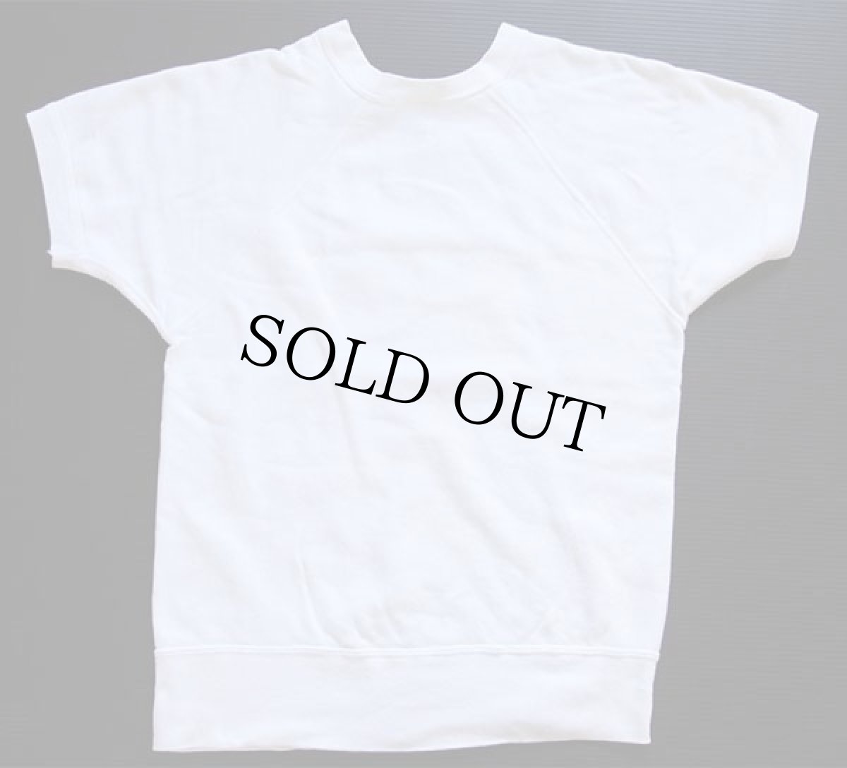 画像2: 60s ARTEX 008 REPLACEMENT コットン 半袖スウェット 白 S (2)