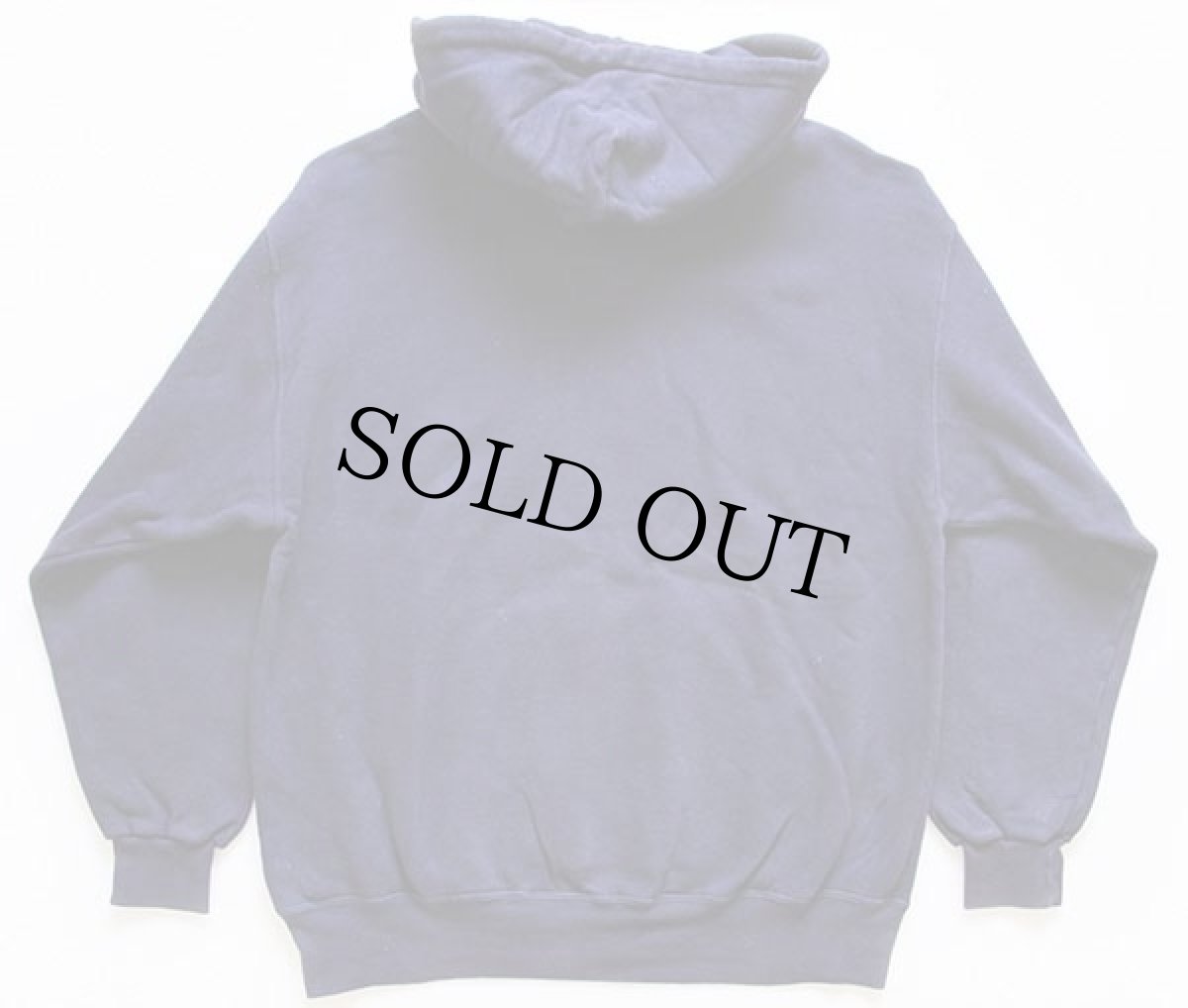 画像2: 90s USA製 L.L.Bean×RUSSELLラッセル 無地 スウェットパーカー 紺 XXL (2)