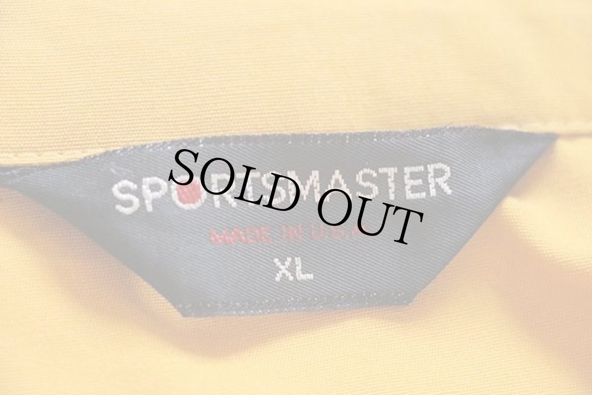 画像3: 70s USA製 SPORTSMASTER フリーメイソン シュライナー チェーン刺繍 パッチ付き ジャケット マスタード XL (3)