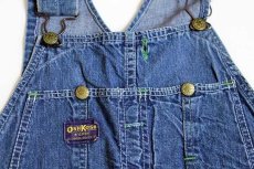 画像3: 70s OSHKOSH B'GOSH インディゴ デニム オーバーオール (3)