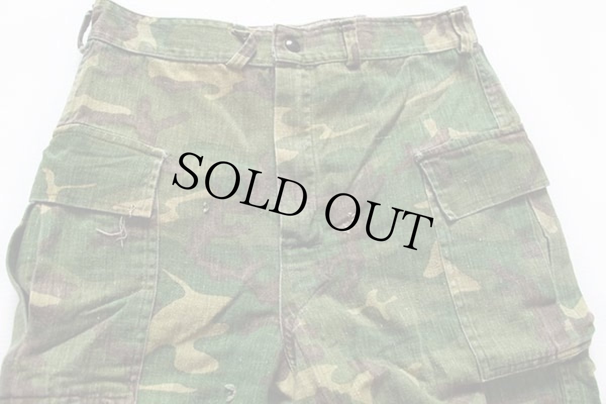 画像4: 70s RANGER 迷彩 リバーシブル コットン ハンティングパンツ M (4)