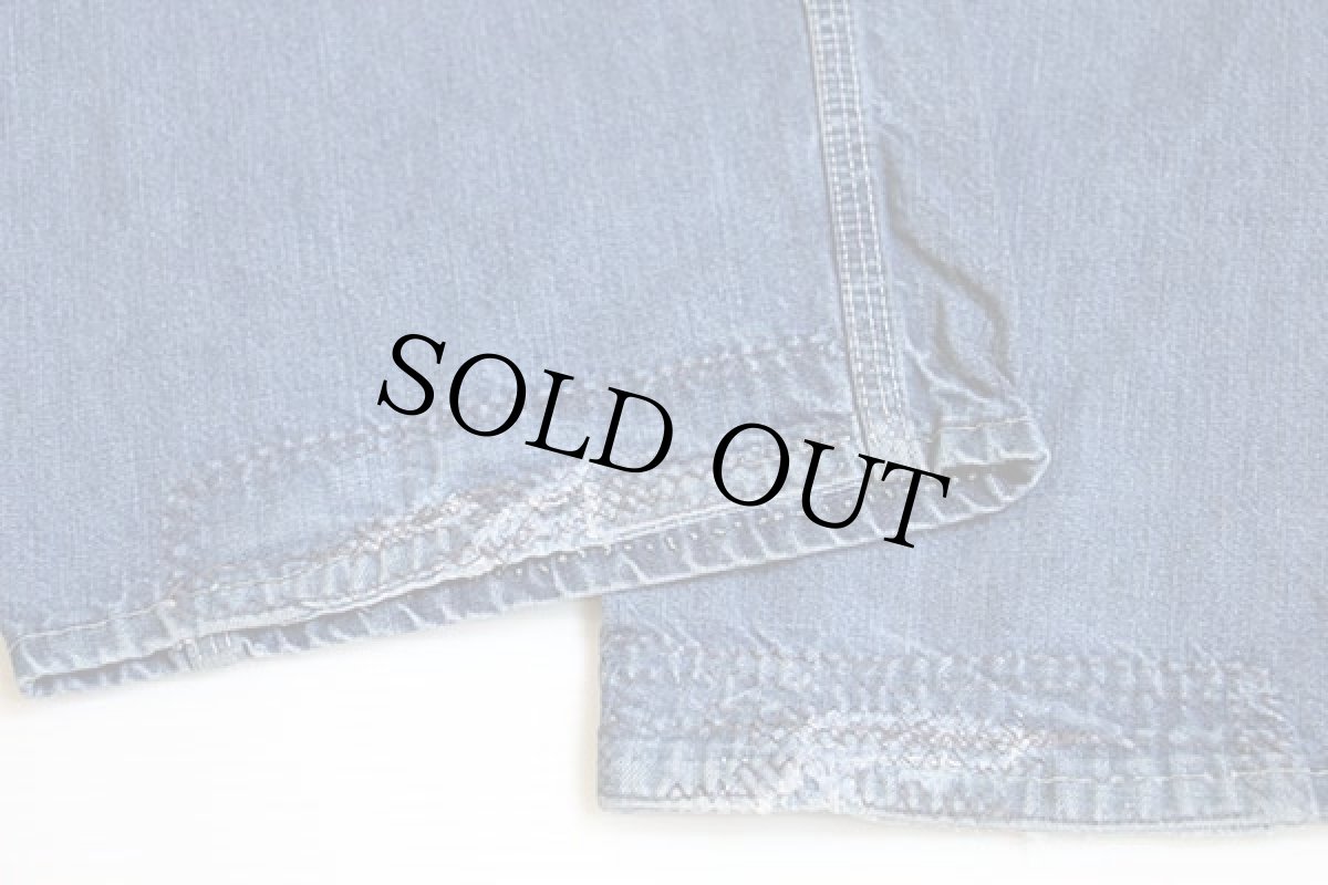 画像8: 70s OSHKOSH B'GOSH インディゴ デニム オーバーオール (8)