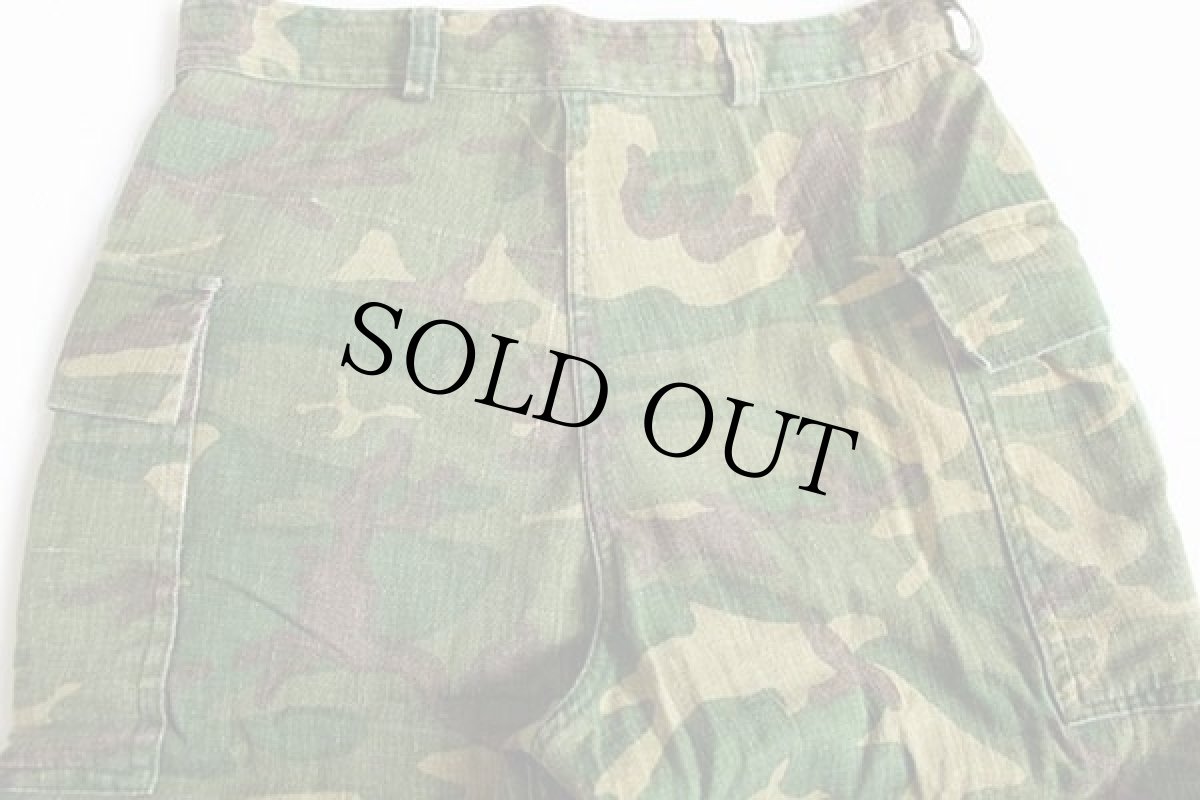 画像5: 70s RANGER 迷彩 リバーシブル コットン ハンティングパンツ M (5)