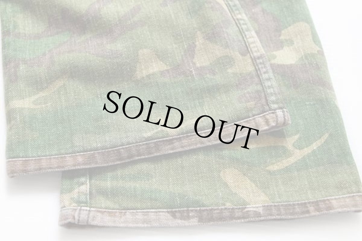 画像8: 70s RANGER 迷彩 リバーシブル コットン ハンティングパンツ M (8)