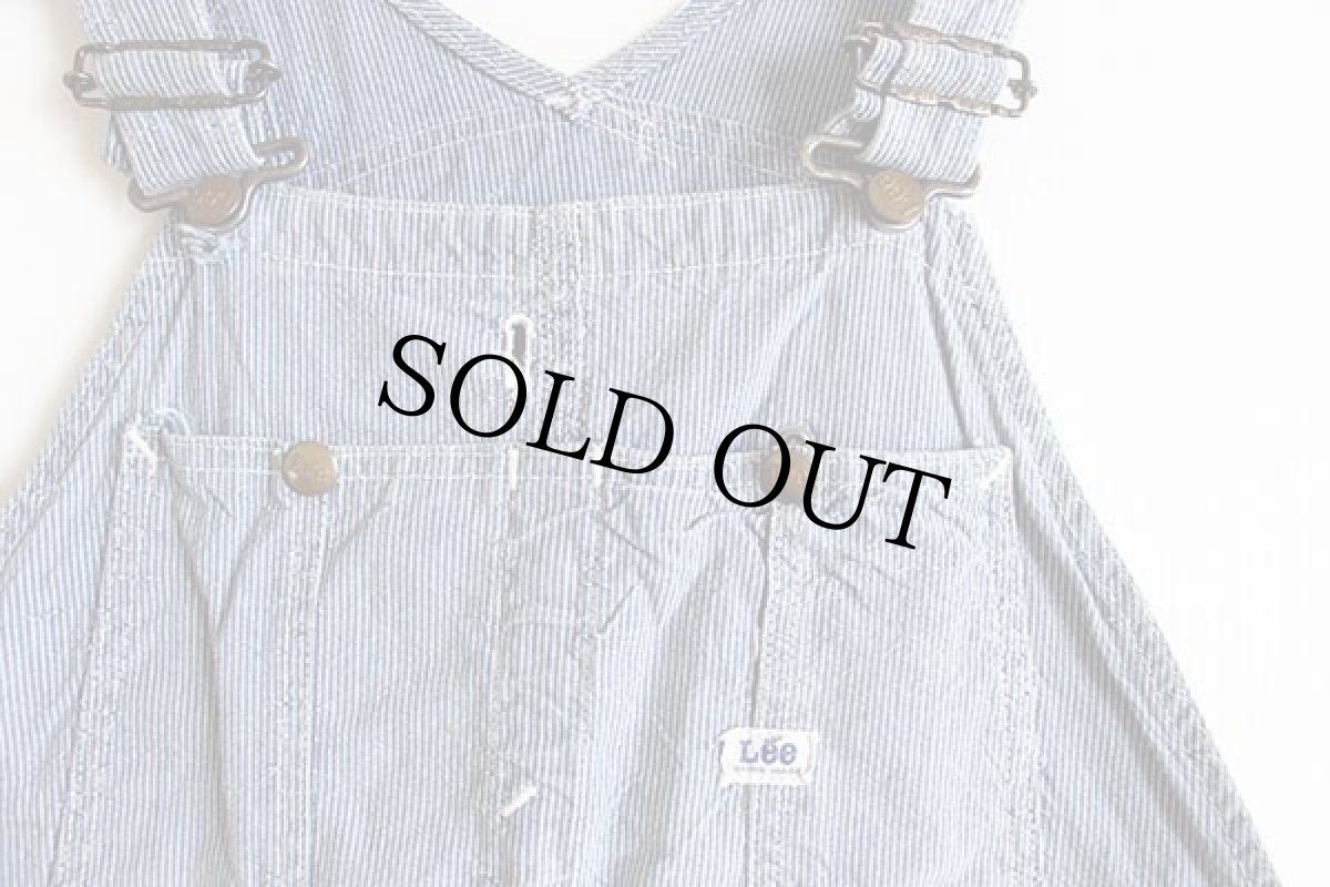 画像3: 50s USA製 Leeリー ピンストライプ オーバーオール (3)