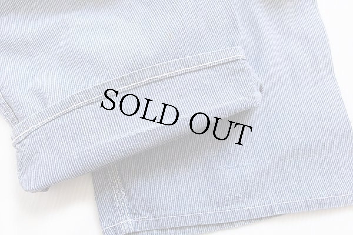 画像6: 50s USA製 Leeリー ピンストライプ オーバーオール (6)