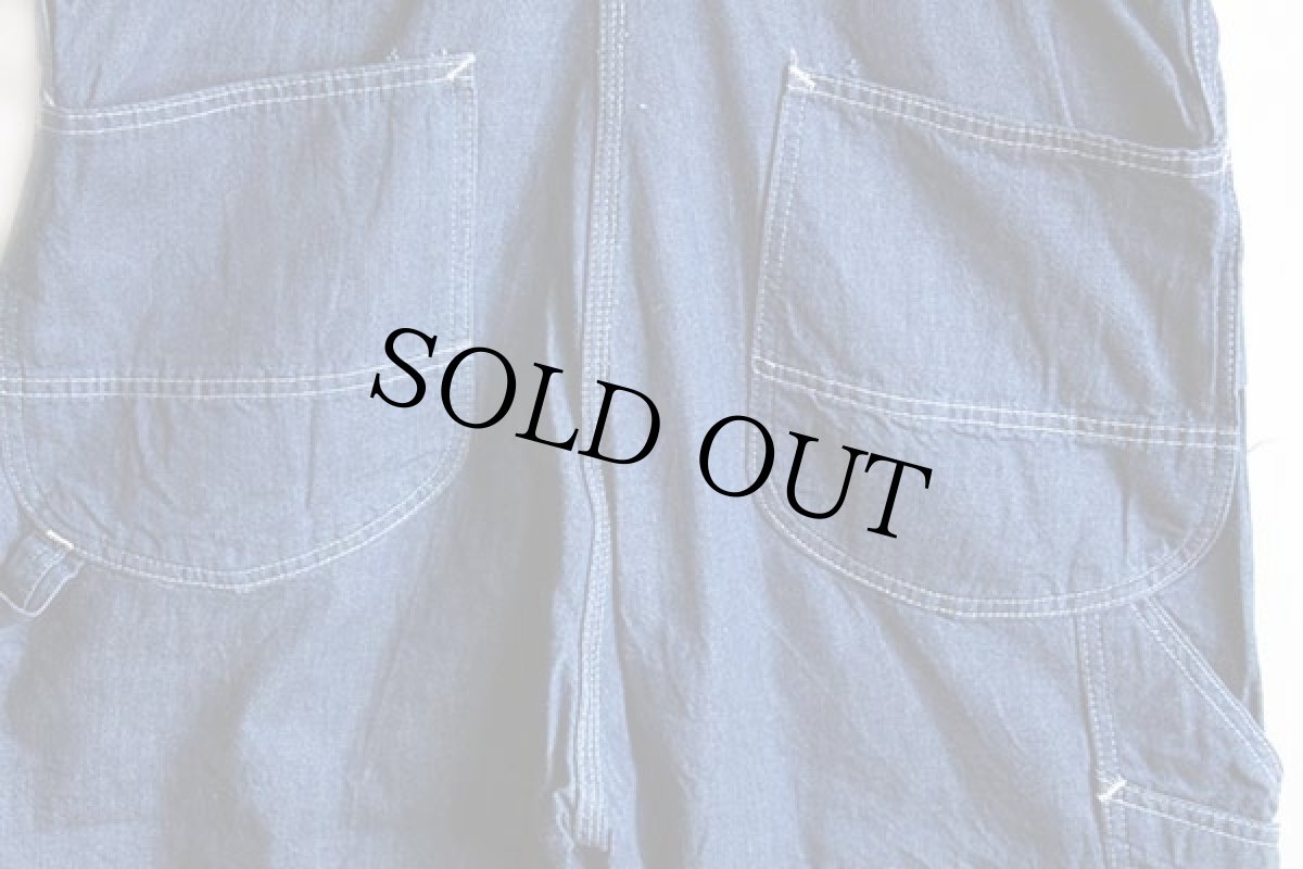 画像6: 70s USA製 Leeリー デニム オーバーオール w40 L32 (6)