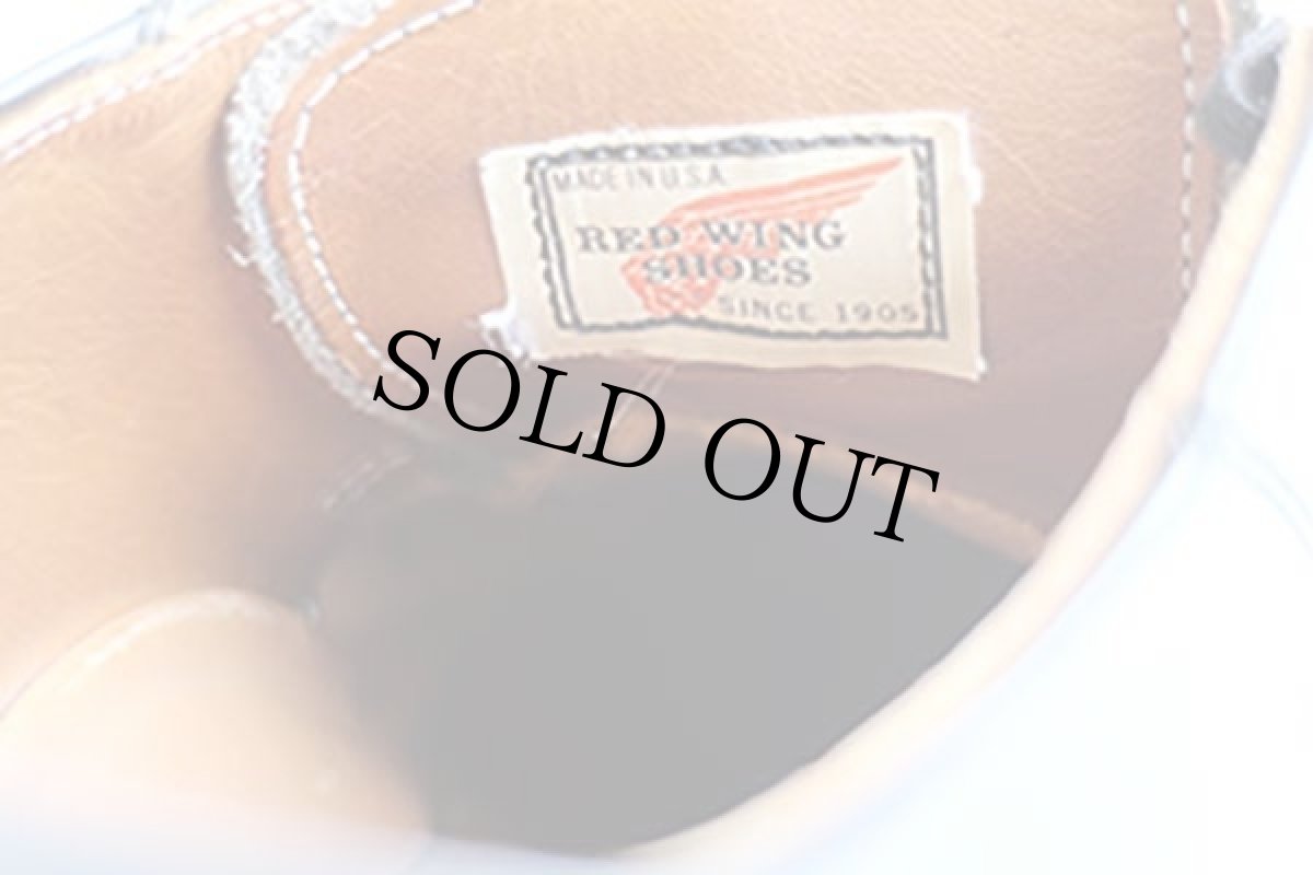 画像5: 70s USA製 REDWINGレッドウイング 101 ポストマン レザーシューズ 黒 9C (5)