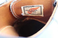 画像5: 70s USA製 REDWINGレッドウイング 101 ポストマン レザーシューズ 黒 9C (5)