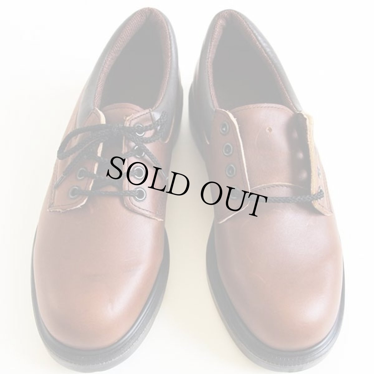 画像2: デッドストック★00s USA製 REDWINGレッドウイング 105 オックスフォード 茶 8E★レザーシューズ (2)