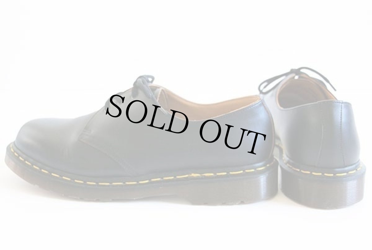 画像3: 英国製 DR.MARTENSドクターマーチン 3ホール レザーシューズ 黒 UK10 (3)