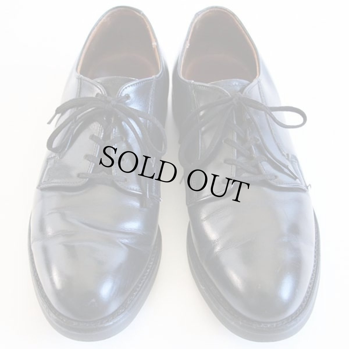 画像3: 70s USA製 REDWINGレッドウイング 101 ポストマン レザーシューズ 黒 9C (3)