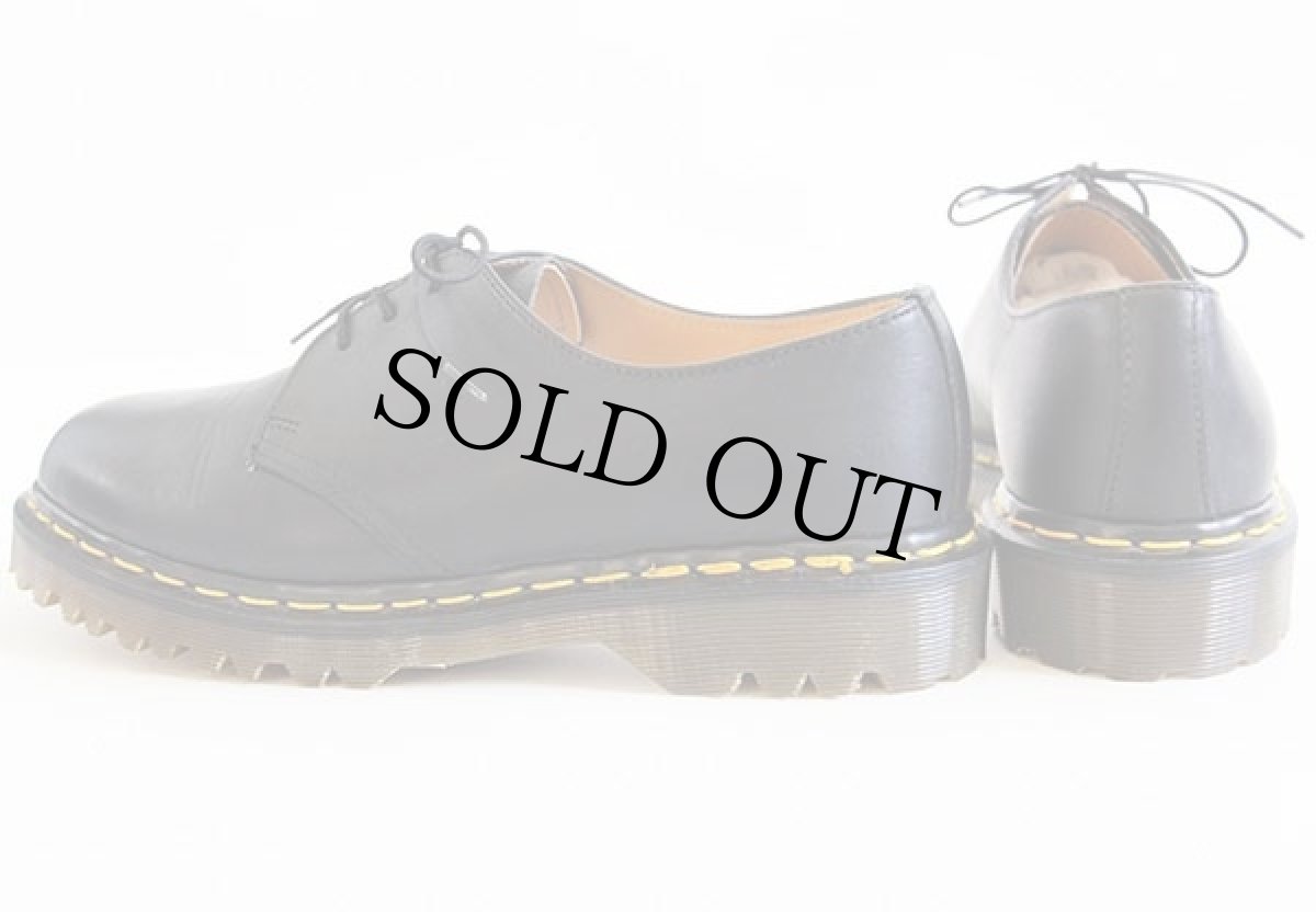 画像3: 英国製 DR.MARTENSドクターマーチン 3ホール レザーシューズ 黒 UK8 (3)