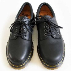 画像2: 英国製 DR.MARTENSドクターマーチン 5ホール レザーシューズ 黒 UK7 (2)