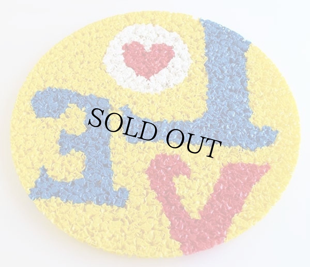 画像2: 70s LOVE ラブ オブジェ 黄 (2)