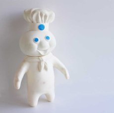 画像1: 70s Pillsbury ドゥボーイ ポッピンフレッシュ ソフビ ドール (1)