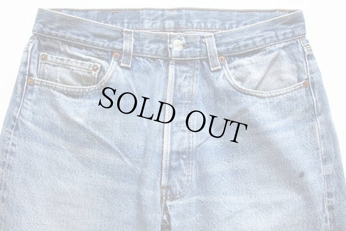 画像2: 80s USA製 Levi'sリーバイス 501 デニムパンツ w35 (2)