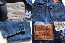 画像4: 90s USA製 Levi'sリーバイス 501 デニムパンツ w31 L32 (4)