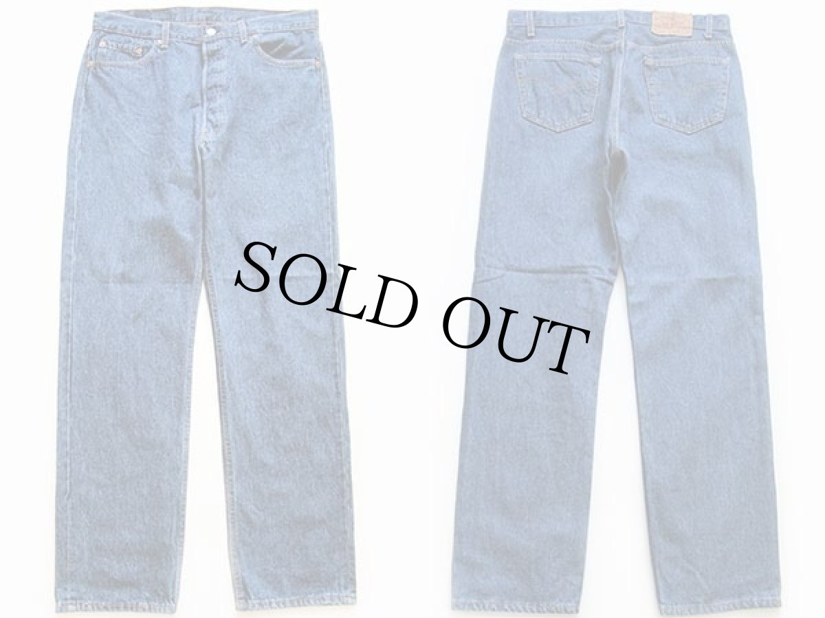 画像2: 90s USA製 Levi'sリーバイス 501 デニムパンツ w36 L32 (2)