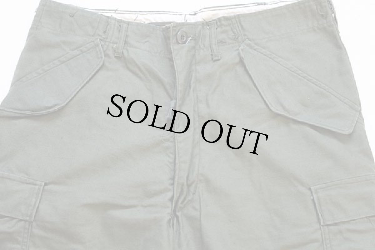 画像2: 70s 米軍 U.S.ARMY M-65 フィールド カーゴパンツ M-R (2)