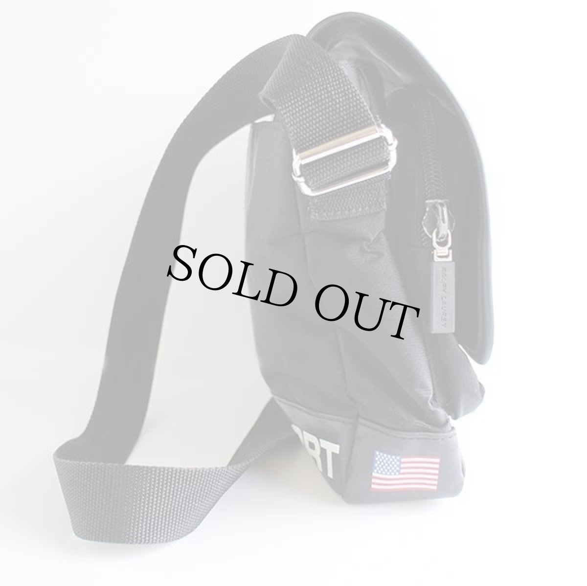 画像3: 90s POLO SPORTポロ スポーツ ラルフローレン ナイロン ショルダーバッグ 黒 (3)