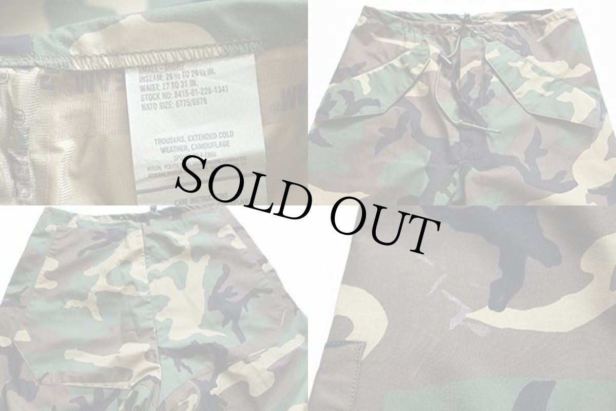 画像3: デッドストック★00s 米軍 U.S.ARMY ECWCS GEN1 ウッドランドカモ GORE-TEXゴアテックス ナイロンパンツ S-S (3)