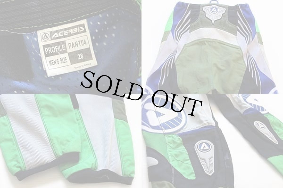 画像4: ACERBiSアチェルビス モトクロス レーシングパンツ 蛍光 28 (4)