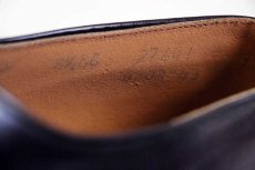 画像5: 60s Sears Gold Bond プレーントゥ レザーシューズ バーガンディ 8.5EE★革靴 (5)
