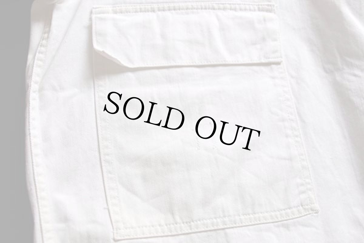 画像4: 40s 米軍 U.S.NAVY コットン サルベージパーカー 生成り 2 (4)