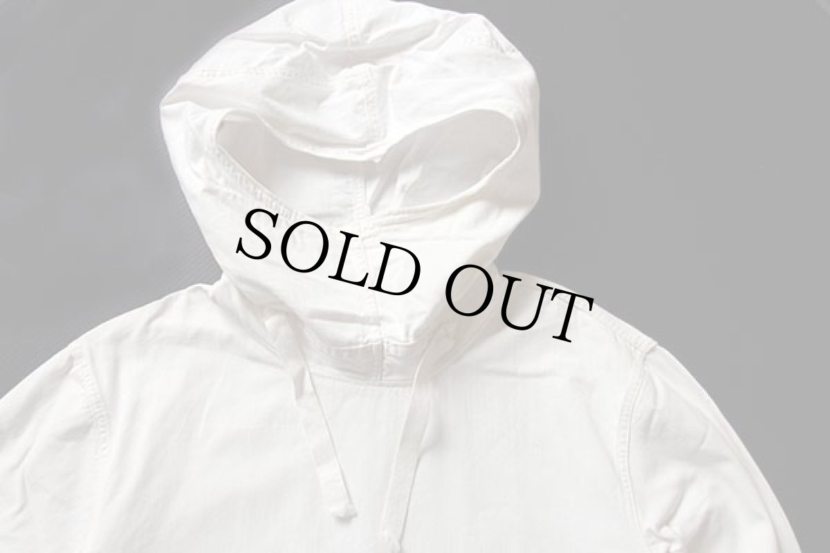 画像3: 40s 米軍 U.S.NAVY コットン サルベージパーカー 生成り 2 (3)