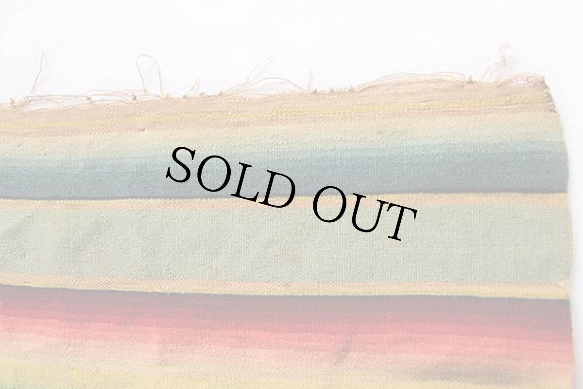 画像4: ビンテージ メキシカン ラグ サラペ (4)