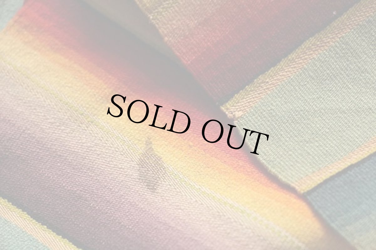 画像6: ビンテージ メキシカン ラグ サラペ (6)