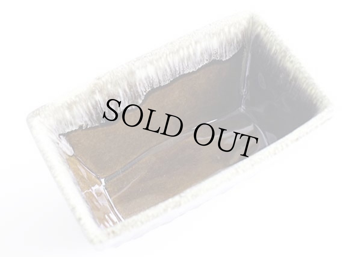 画像3: ビンテージ hull U.S.A. セラミック プランター A4★植木鉢 (3)